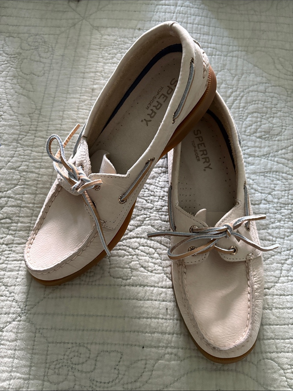 Sperry Top-Sider Women's Leather Boat Shoes - Moccasin Deck Style